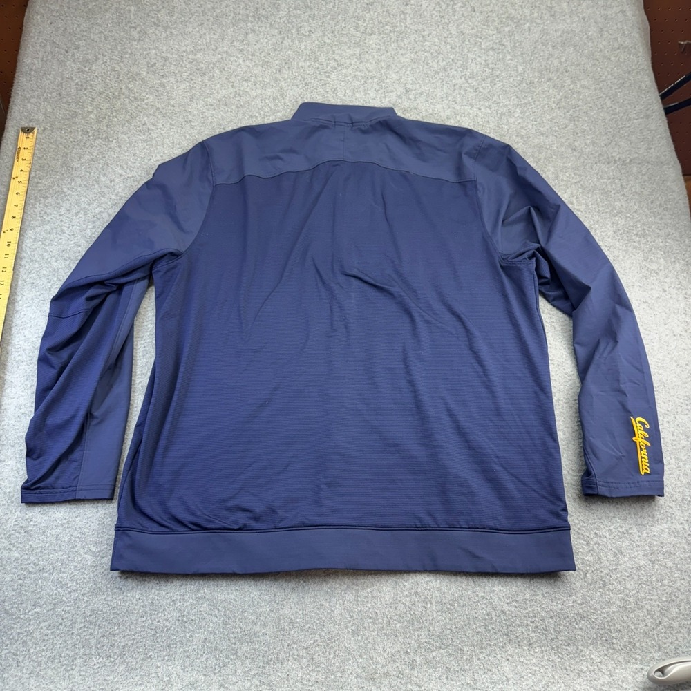 Under Armour Men's Full Zip Jacket Navy Cal Golden Bears Loose Fit XXL 2XL Light - Picture 8 of 9